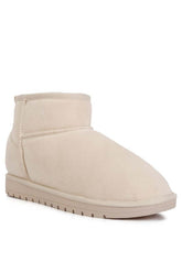 Vesper High Ankle Flat Winter Boots - Trendy & Cozy, Boots, $ 59.00, A Moment Of Now™